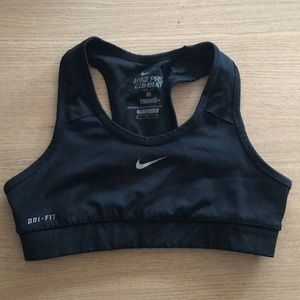 Nike Pro Combat Girls Sports Bra - Sz M, Adult XS